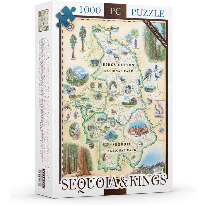 Sequoia & Kings Canyon National Parks 1000 Piece Jigsaw Puzzle - for just $24.99! 
