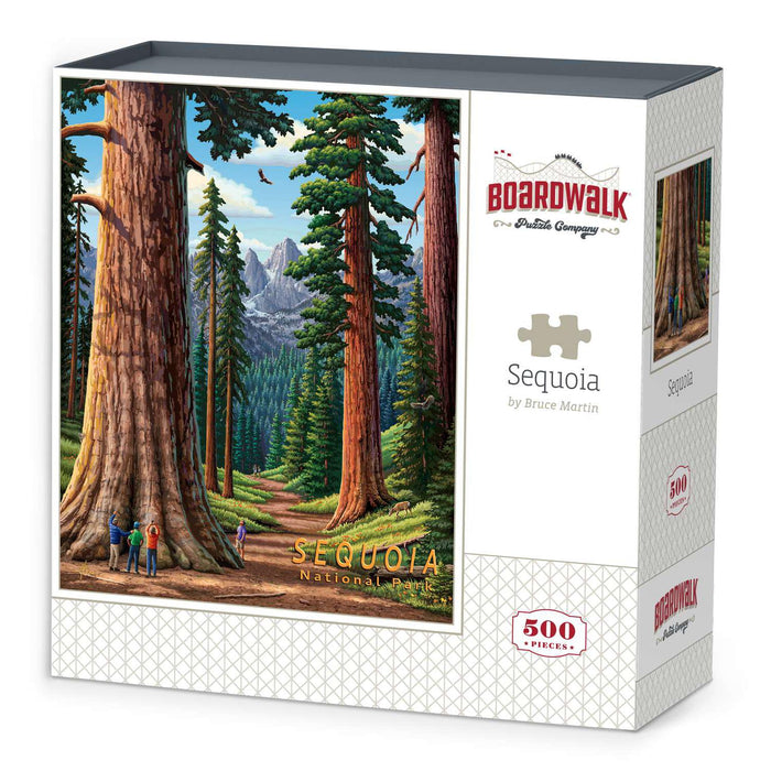 Sequoia National Park 500 Piece Jigsaw Puzzle Boardwalk - for just $21.99! 