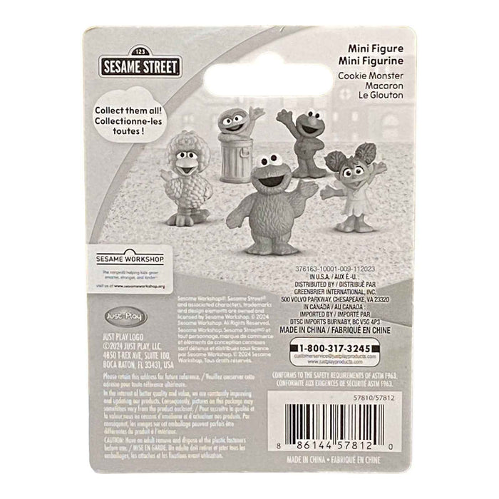 Cookie Monster Mini Figure / Cake Topper - Sesame Street - for just $1.79! 