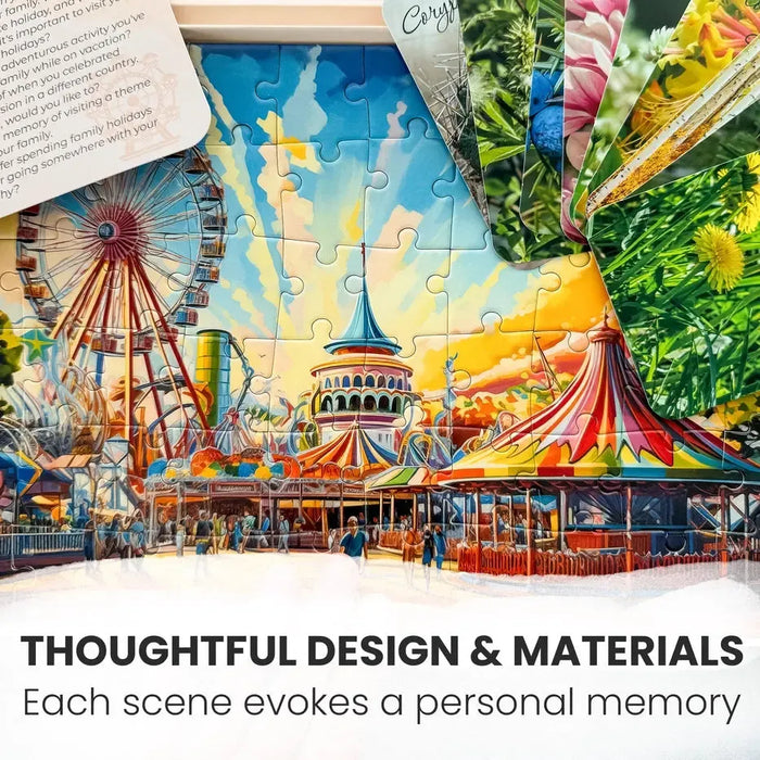 Set of 3 60 Piece Tray Jigsaw Puzzles with Conversation Cards Quokka - for just $29.99! 