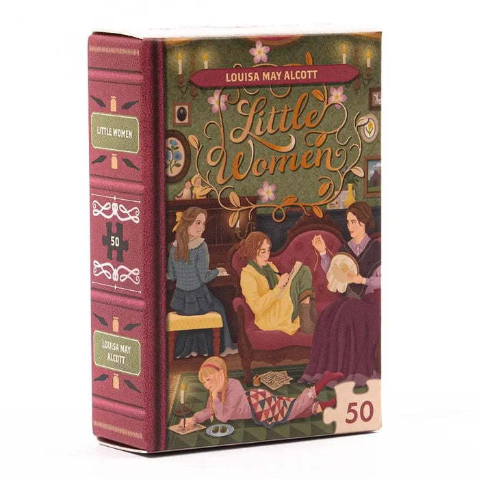 Set of 6 Mini Classic Book Covers 50 Piece Jigsaw Puzzles Professor Puzzle - for just $24.99! 