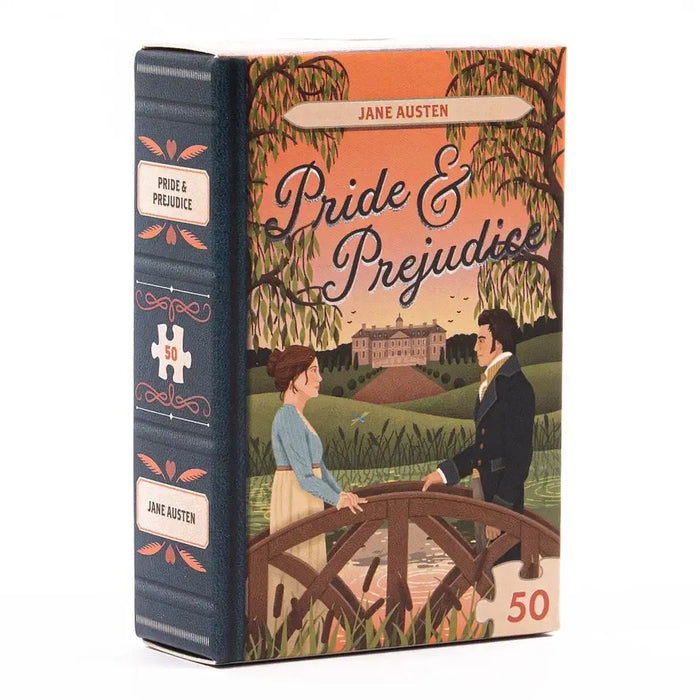 Set of 6 Mini Classic Book Covers 50 Piece Jigsaw Puzzles Professor Puzzle - for just $24.99! 