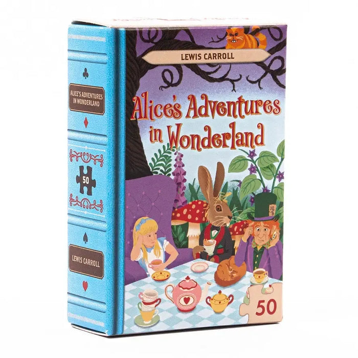 Set of 6 Mini Classic Book Covers 50 Piece Jigsaw Puzzles Professor Puzzle - for just $24.99! 
