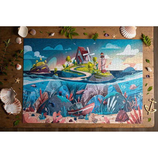 Seul Au Monde (Alone in the World) 1000 Piece Premium Jigsaw Puzzle Trevell - for just $39.99! 