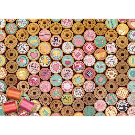 Sew Happy 500 Piece Jigsaw Puzzle Cobble Hill - for just $17.99! 