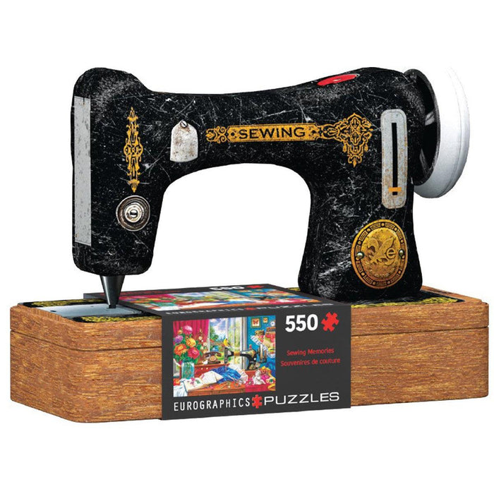 Sewing Memories 550 Piece Jigsaw Puzzle in Tin Eurographics - for just $23.99! 