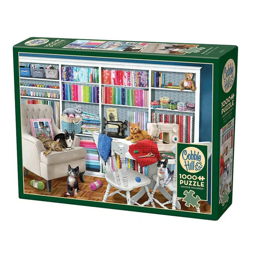 Sewing Room 1000 Piece Jigsaw Puzzle Cobble Hill - for just $19.99! 