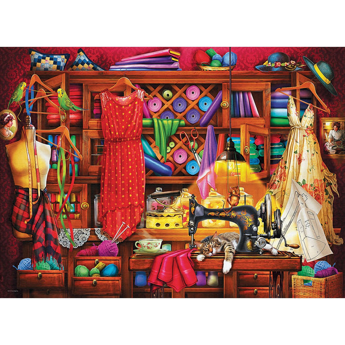 Sewing Room 1000 Piece Jigsaw Puzzle Eurographics - for just $19.99! 