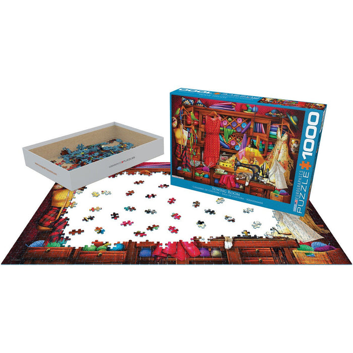 Sewing Room 1000 Piece Jigsaw Puzzle Eurographics - for just $19.99! 