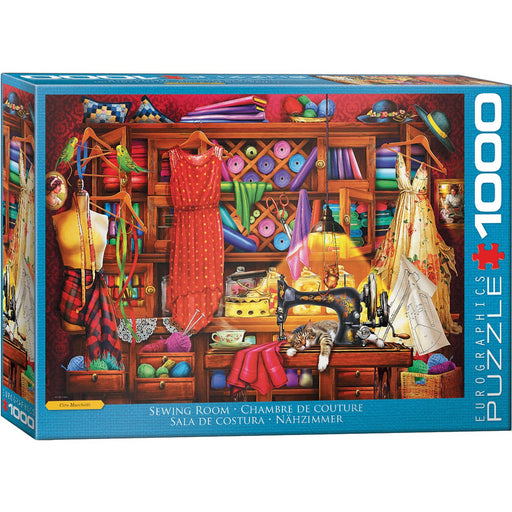Sewing Room 1000 Piece Jigsaw Puzzle Eurographics - for just $19.99! 