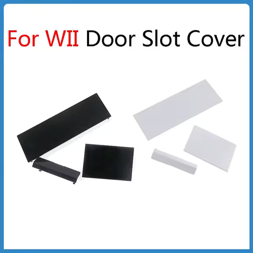 3 Piece Port Dust Covers Doors Compatible With Nintendo Wii (Black & White) - for just $6.25! 
