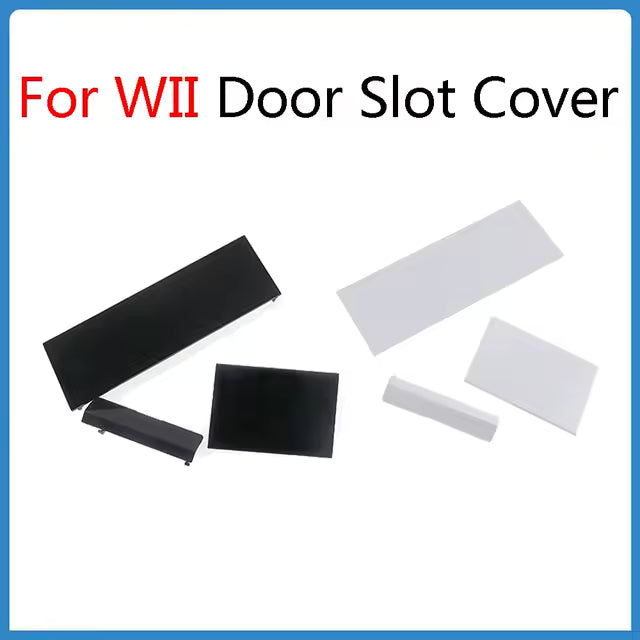 3 Piece Port Dust Covers Doors Compatible With Nintendo Wii (Black & White) - for just $6.25! 