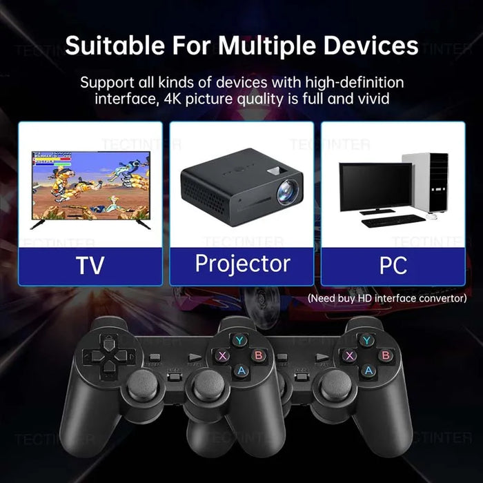 20000 Games Mini Game Console – 4K HD Retro Handheld TV Stick - for just $47.59! 