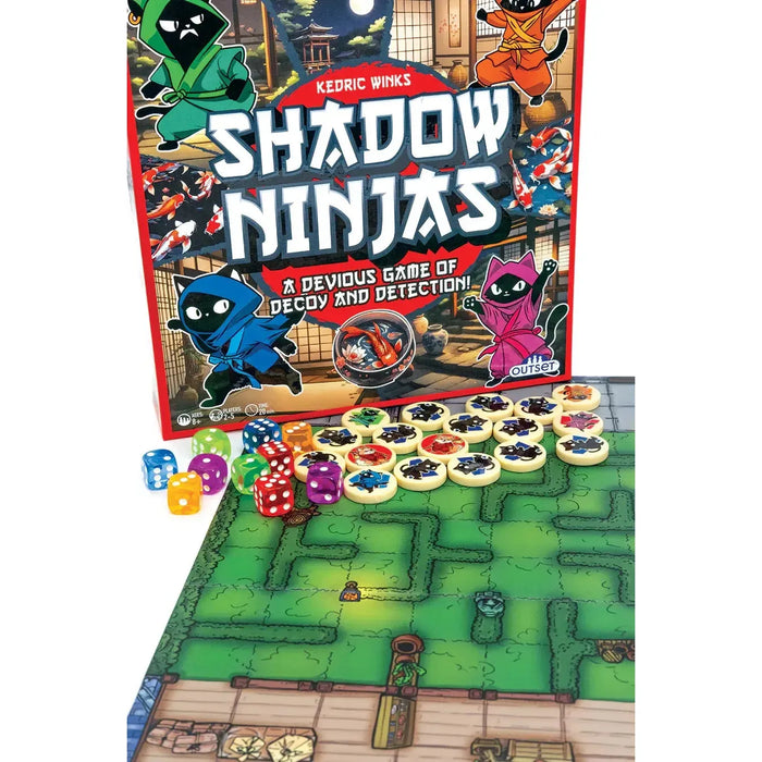 Shadow Ninjas - A Devious Game of Decoy & Deception - Outset - for just $29.99! 