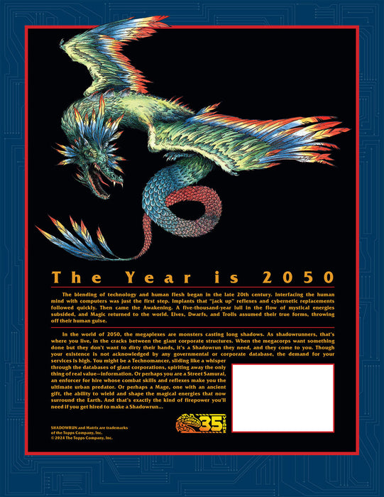 Shadowrun First Edition: Anniversary Reproduction - for just $49.99! 