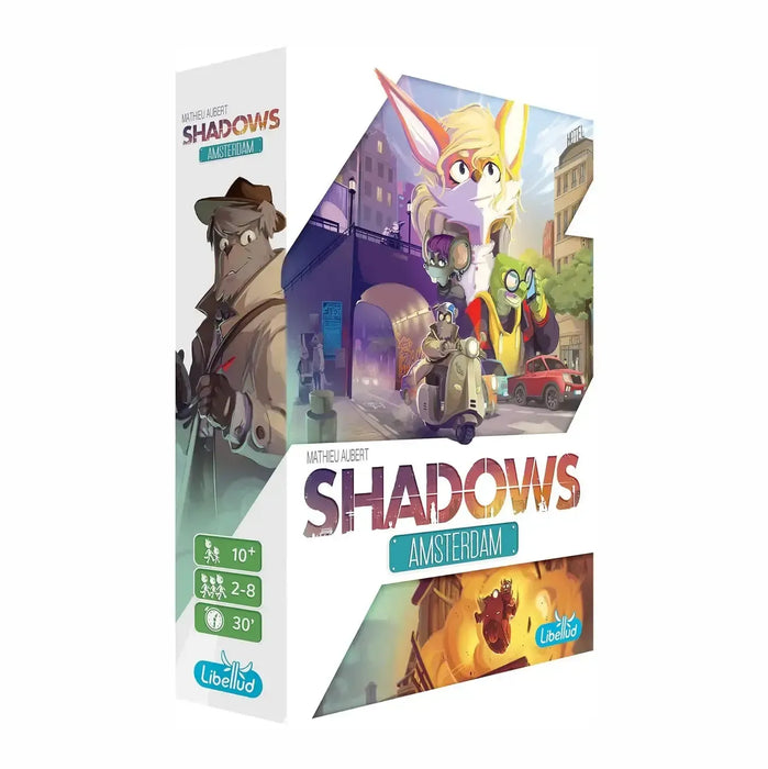 Shadows Amsterdam - Strategic Detective Tile Game - Libellud - for just $29.99! 