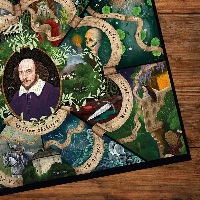 Shakespeare 1000 Piece Jigsaw Puzzle Gibsons - for just $24.99! 