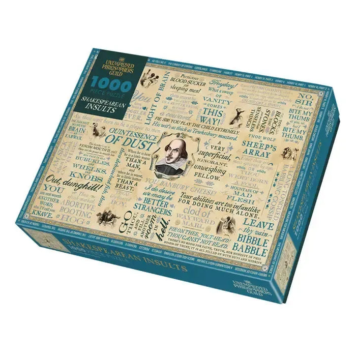 Shakespearean Insults 1000 Piece Jigsaw Puzzle UPG - for just $21.99! 