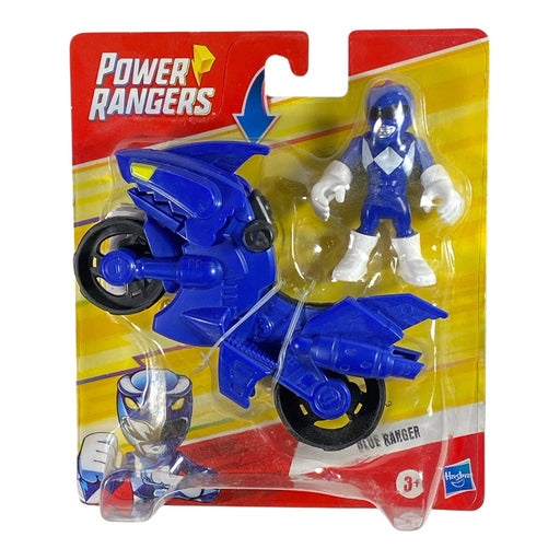 Playskool Heroes Power Rangers Blue Ranger Shark Cycle, 5-Inch Figure and Motorcycle Set, - for just $6.99! 