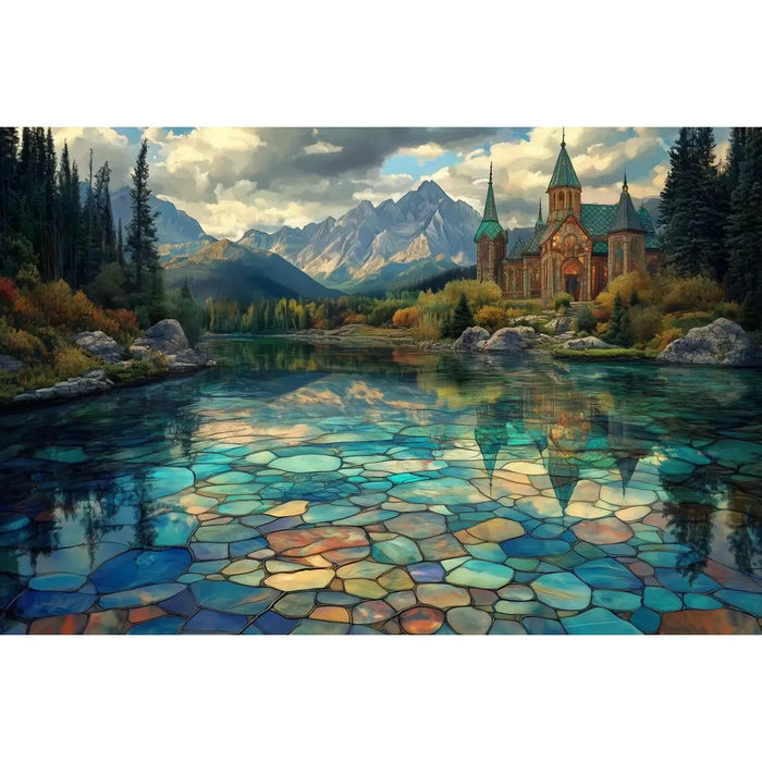 Shattered Waters 1000 Piece Jigsaw Puzzle Trippy - for just $19.99! 
