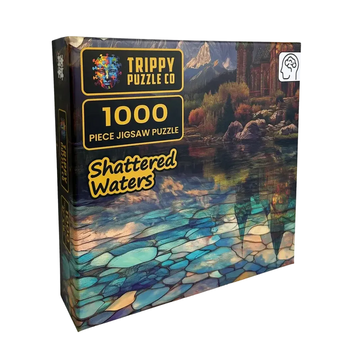 Shattered Waters 1000 Piece Jigsaw Puzzle Trippy - for just $19.99! 