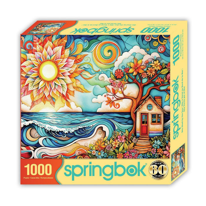 She Shed by the Sea 1000 Piece Jigsaw Puzzle Springbok - for just $19.99! 