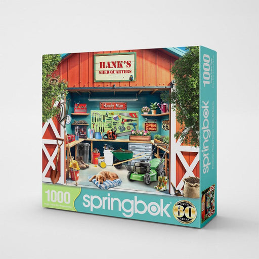 Shed-Quarters 1000 Piece Jigsaw Puzzle Springbok - for just $19.99! 