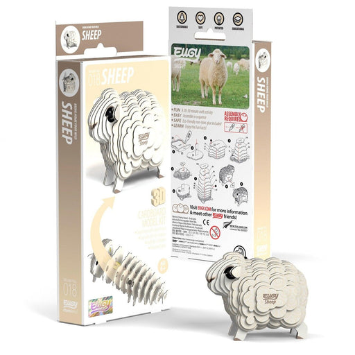 Sheep 3D Cardboard Model Kit Eugy - for just $11.99! 