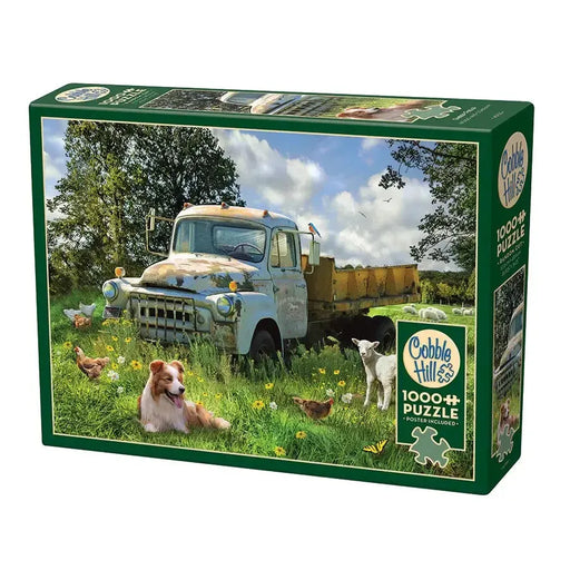 Sheep Field 1000 Piece Jigsaw Puzzle Cobble Hill - for just $19.99! 