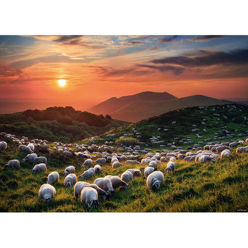 Sheep & Volcanoes 1000 Piece Jigsaw Puzzle Heye - for just $29.99! 