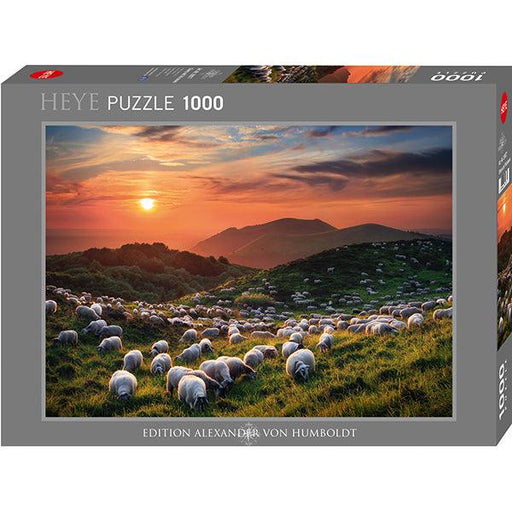 Sheep & Volcanoes 1000 Piece Jigsaw Puzzle Heye - for just $29.99! 