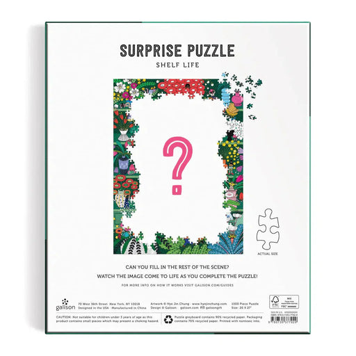 Shelf Life 1000 Piece Surprise Jigsaw Puzzle Galison - for just $19.99! 