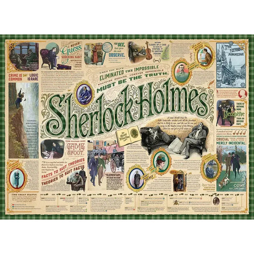 Sherlock Holmes 1000 Piece Jigsaw Puzzle Cobble Hill - for just $19.99! 