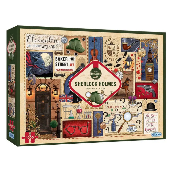 Sherlock Holmes 1000 Piece Jigsaw Puzzle Gibsons - for just $24.99! 