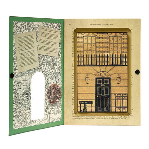Sherlock Holmes: The Case of the Priceless Coin - Coin Maze Puzzle - for just $14.99! 