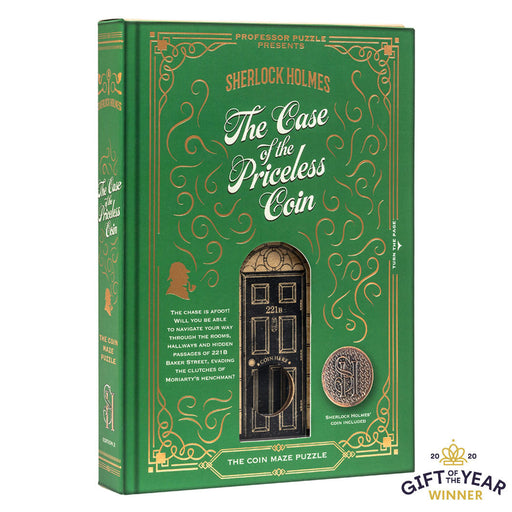 Sherlock Holmes: The Case of the Priceless Coin - Coin Maze Puzzle - for just $14.99! 