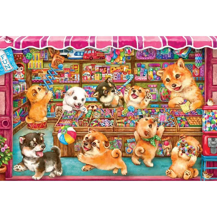 Shiba's Candy Store 35 Piece Floor Jigsaw Puzzle Cobble Hill - for just $19.99! 