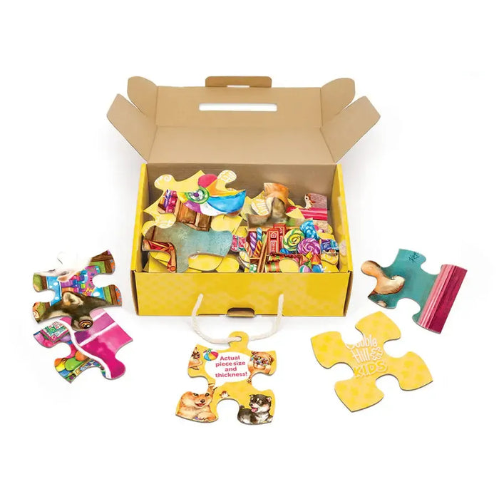 Shiba's Candy Store 35 Piece Floor Jigsaw Puzzle Cobble Hill - for just $19.99! 