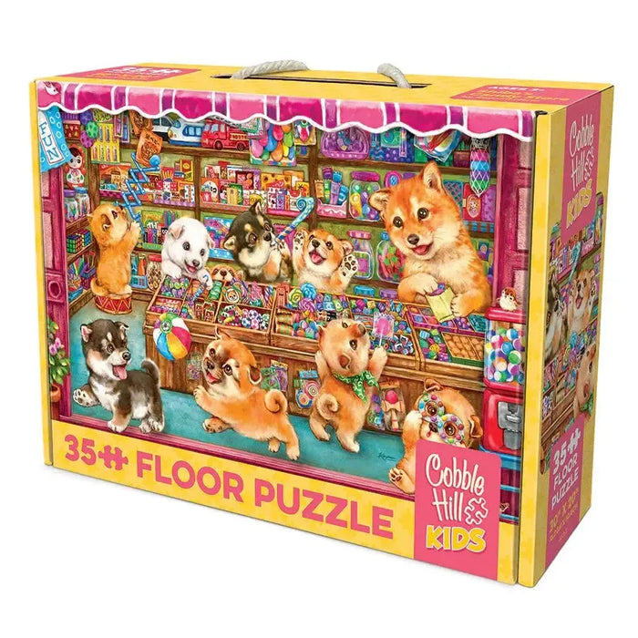 Shiba's Candy Store 35 Piece Floor Jigsaw Puzzle Cobble Hill - for just $19.99! 