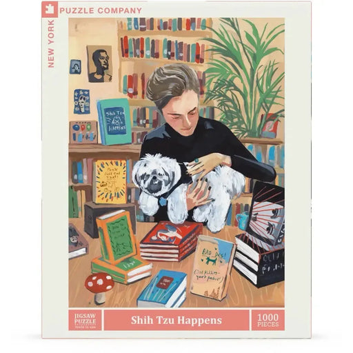 Shih Tzu Happens by Jenny Kroik 1000 Piece Jigsaw Puzzle NYPC - for just $28.99! 