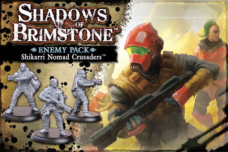 Shadows of Brimstone: Shikarri Nomad Crusaders Enemy Pack - for just $19.95! 