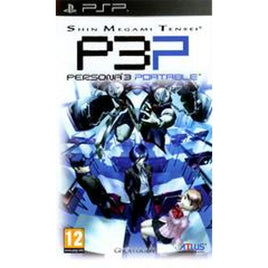 Front cover view of Shin Megami Tensei: Persona 3 Portable - PAL PSP