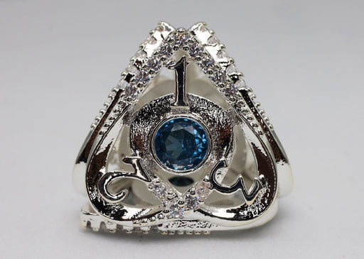 Hollow Hearts: Jeweled Sterling Silver - Premium RPG Metal Dice Set - for just $349.99! 