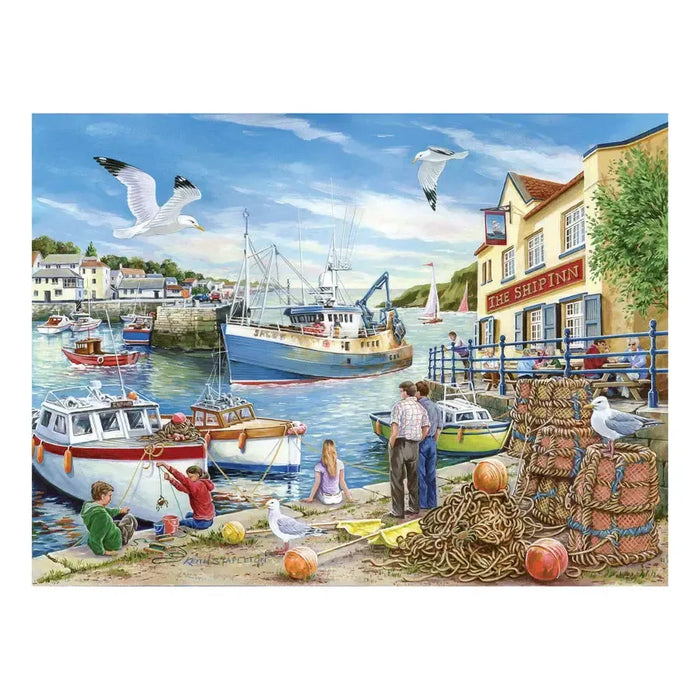 Ship Inn 500 Big Piece Jigsaw Puzzle HOP - for just $24.99! 