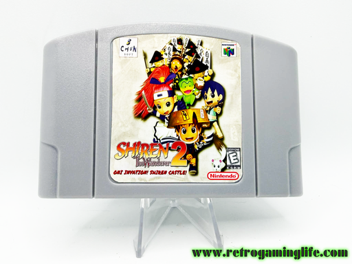 Shiren the Wanderer 2 English Nintendo 64 Reproduction Cart - for just $39.99! 