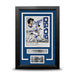 Shohei Ohtani 50-50 Season Record Los Angeles Dodgers 8" x 10" Framed Photo with Engraved Autograph - for just $79.99! 