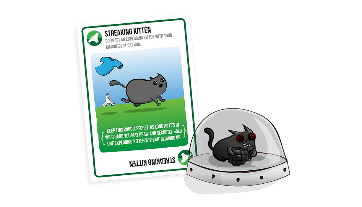 Exploding Kittens: Streaking Kittens Expansion - for just $4.99! 