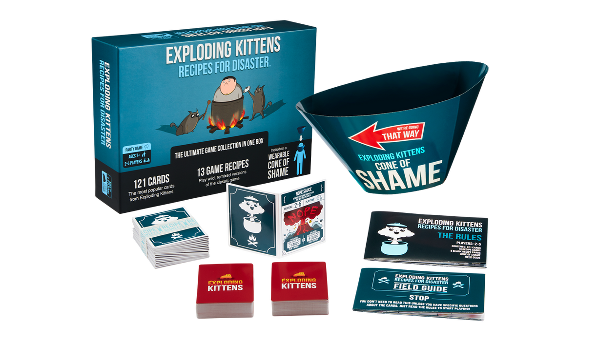 Exploding Kittens: Recipes for Disaster - for just $24.99! 