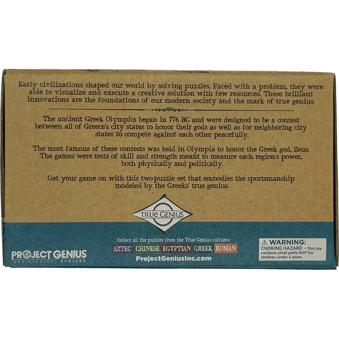 Shotput & Discus Brainteaser Puzzle True Genius - for just $14.99! 