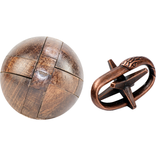 Shotput & Discus Brainteaser Puzzle True Genius - for just $14.99! 